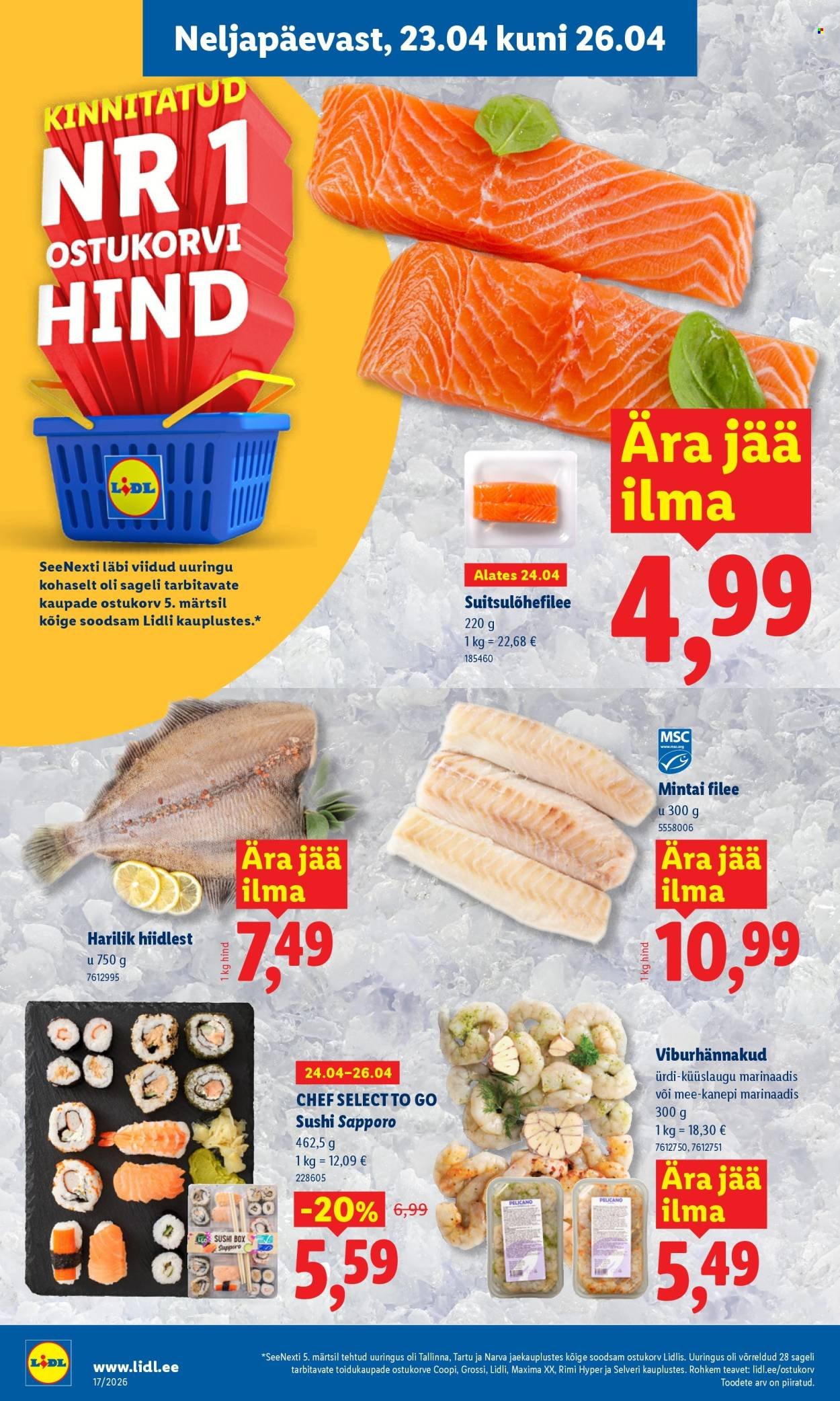 LIDL kliendileht - Kliendileht