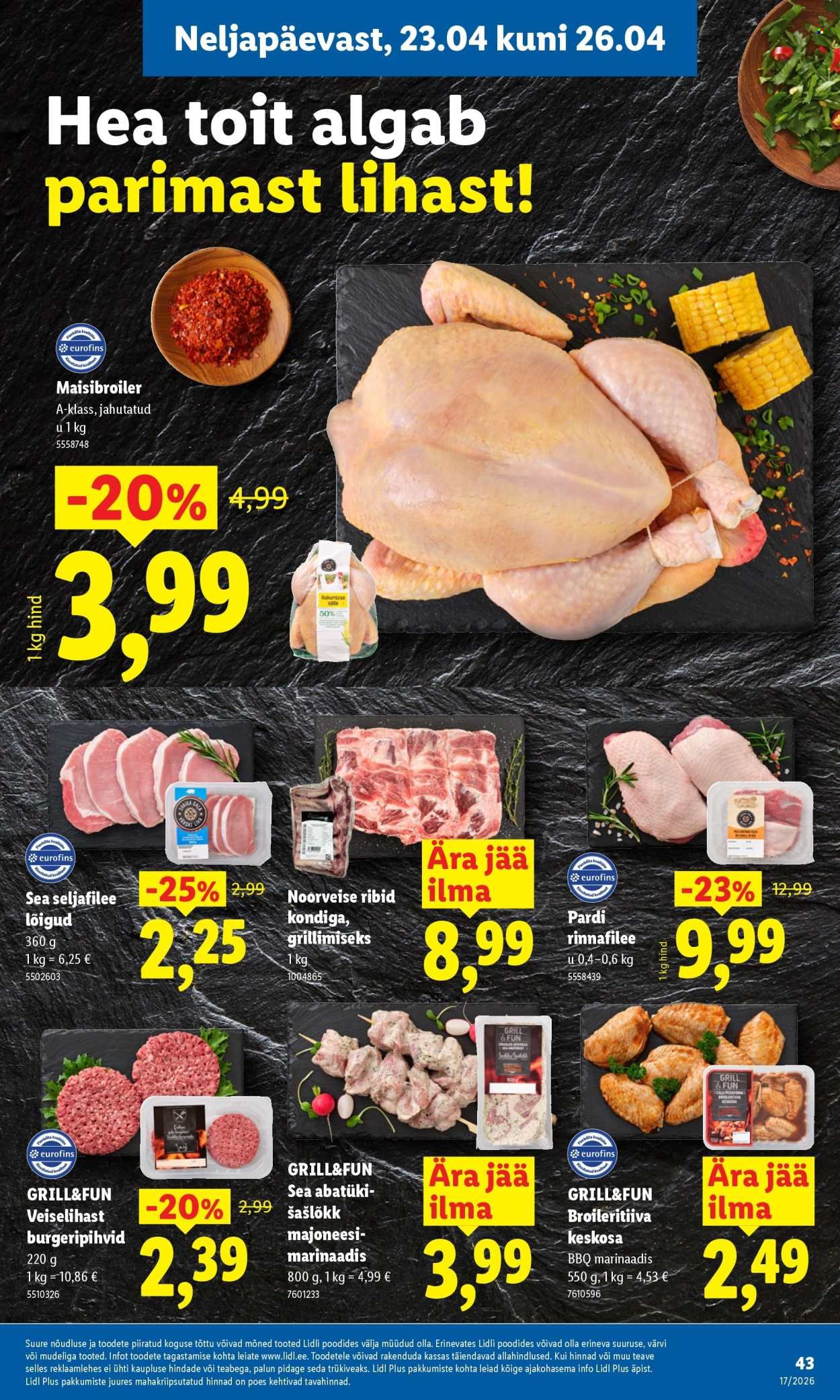 LIDL kliendileht - Kliendileht