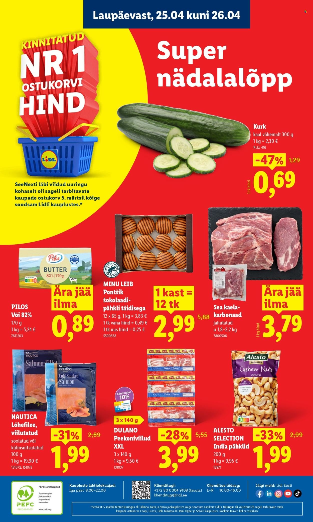LIDL kliendileht - Kliendileht
