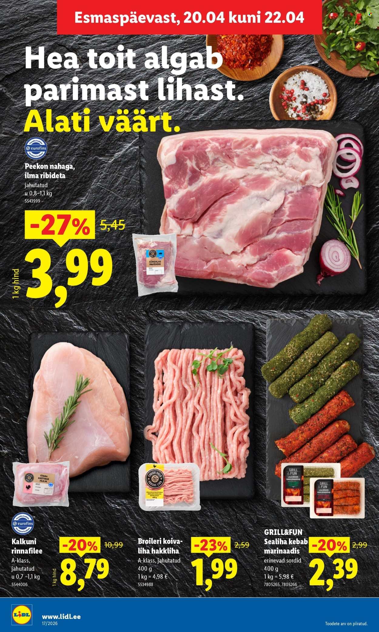 LIDL kliendileht - Kliendileht
