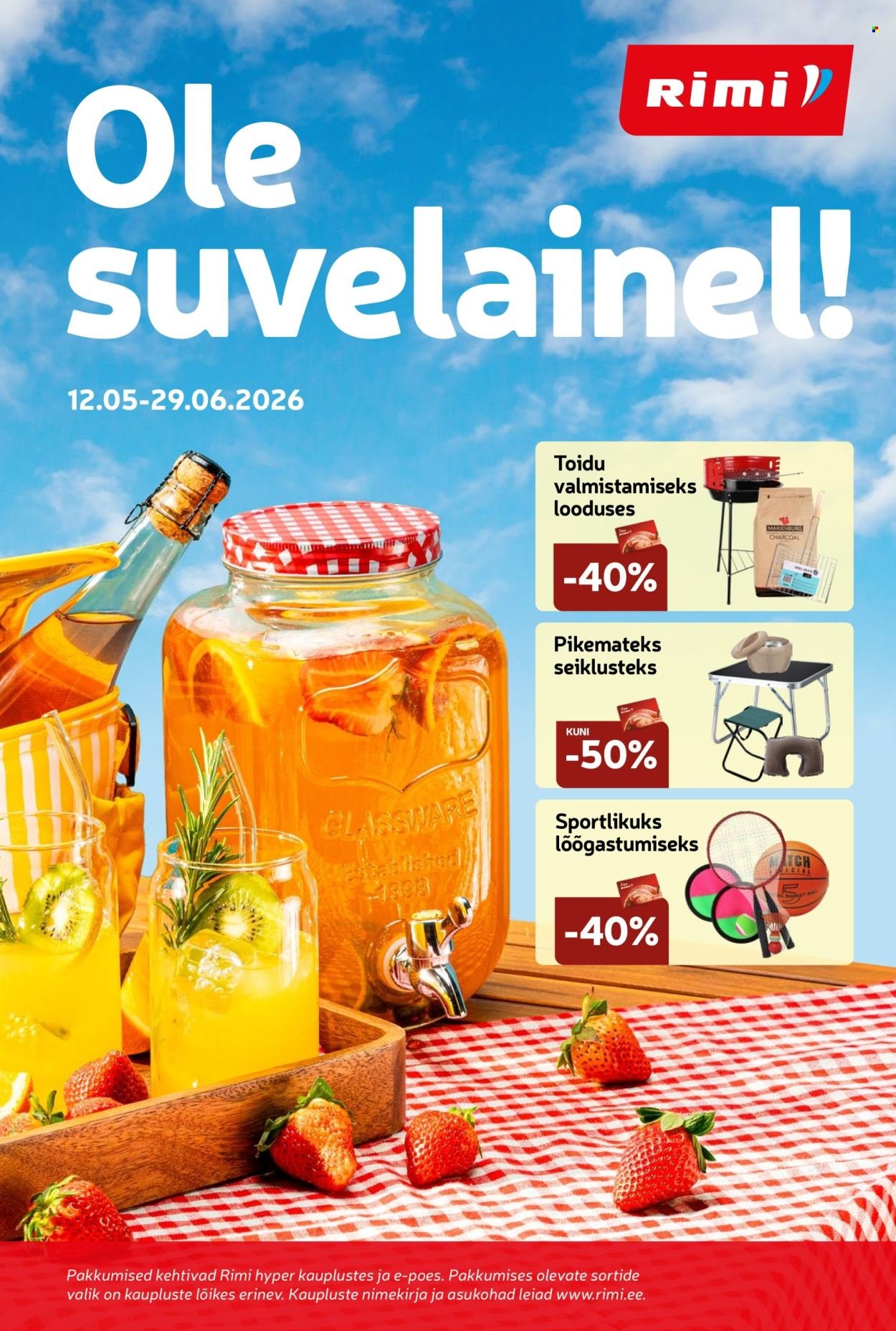 RIMI kliendileht - suvekataloog