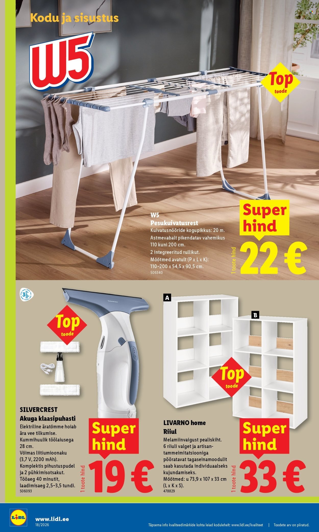 LIDL kliendileht - Tööstuskaupade pakkumised