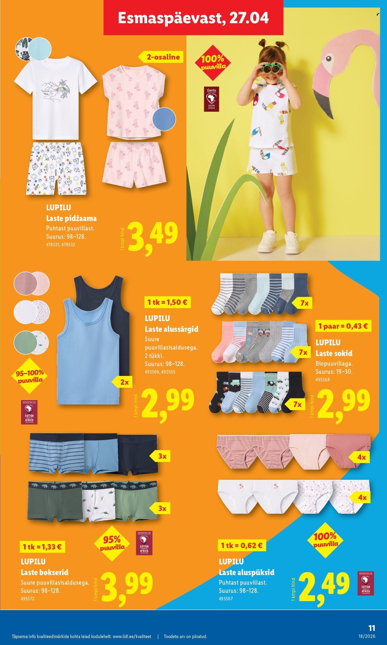 LIDL kliendileht - Tööstuskaupade pakkumised