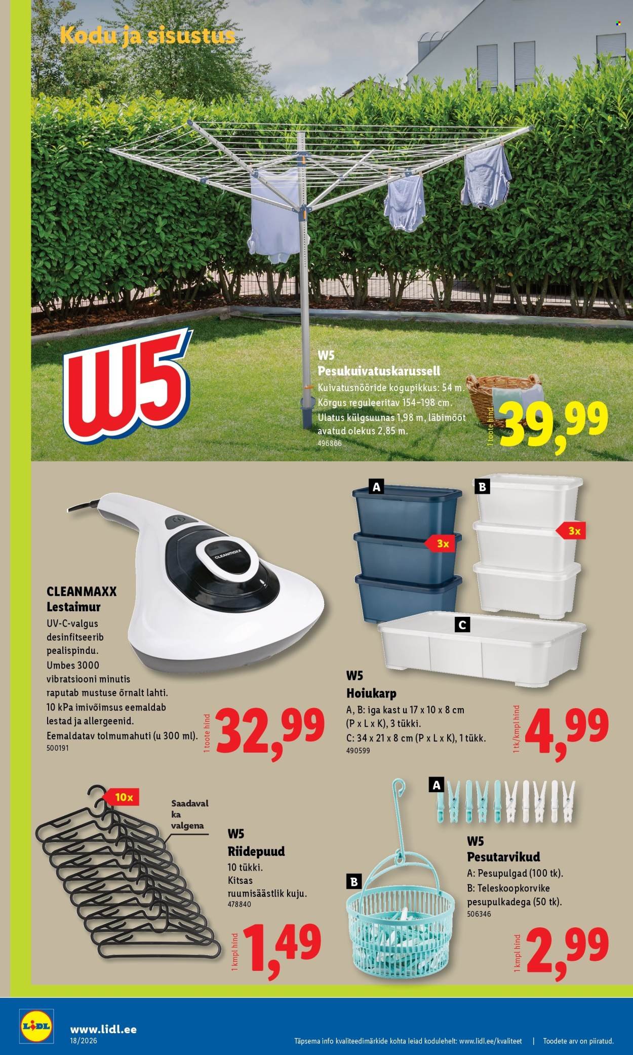 LIDL kliendileht - Tööstuskaupade pakkumised