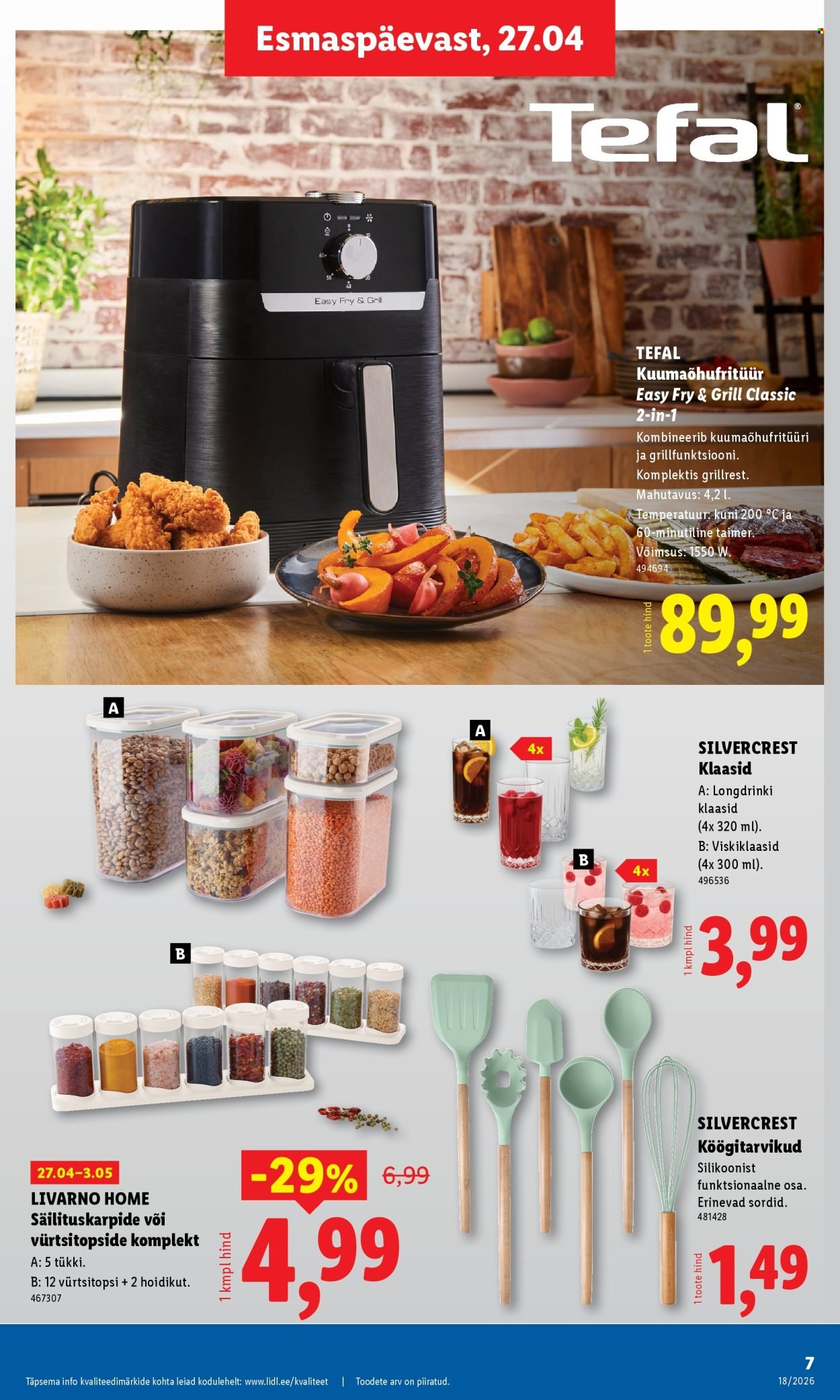 LIDL kliendileht - Tööstuskaupade pakkumised