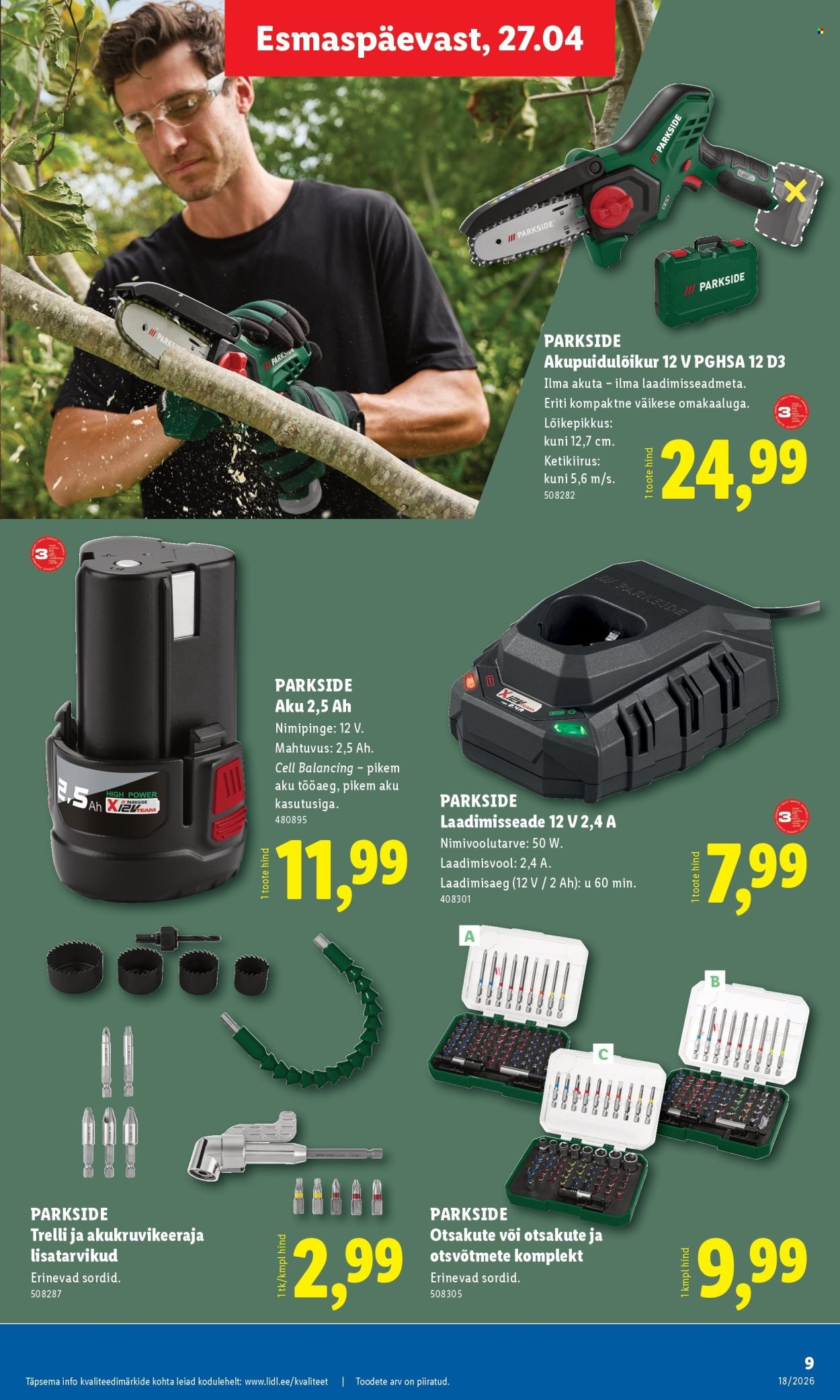 LIDL kliendileht - Tööstuskaupade pakkumised