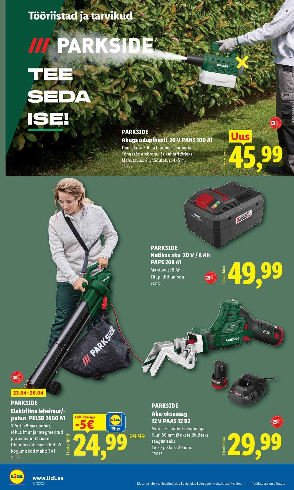 LIDL kliendileht - Tööstuskaupade pakkumised