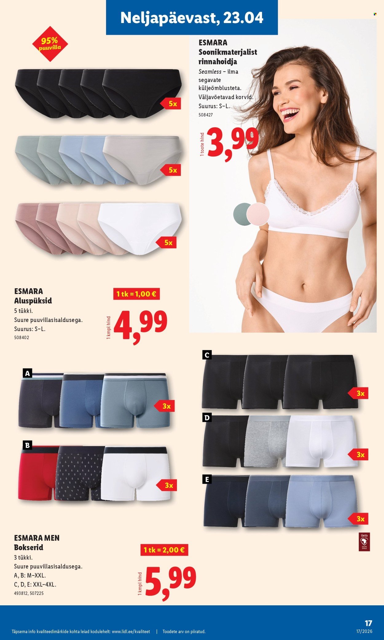 LIDL kliendileht - Tööstuskaupade pakkumised