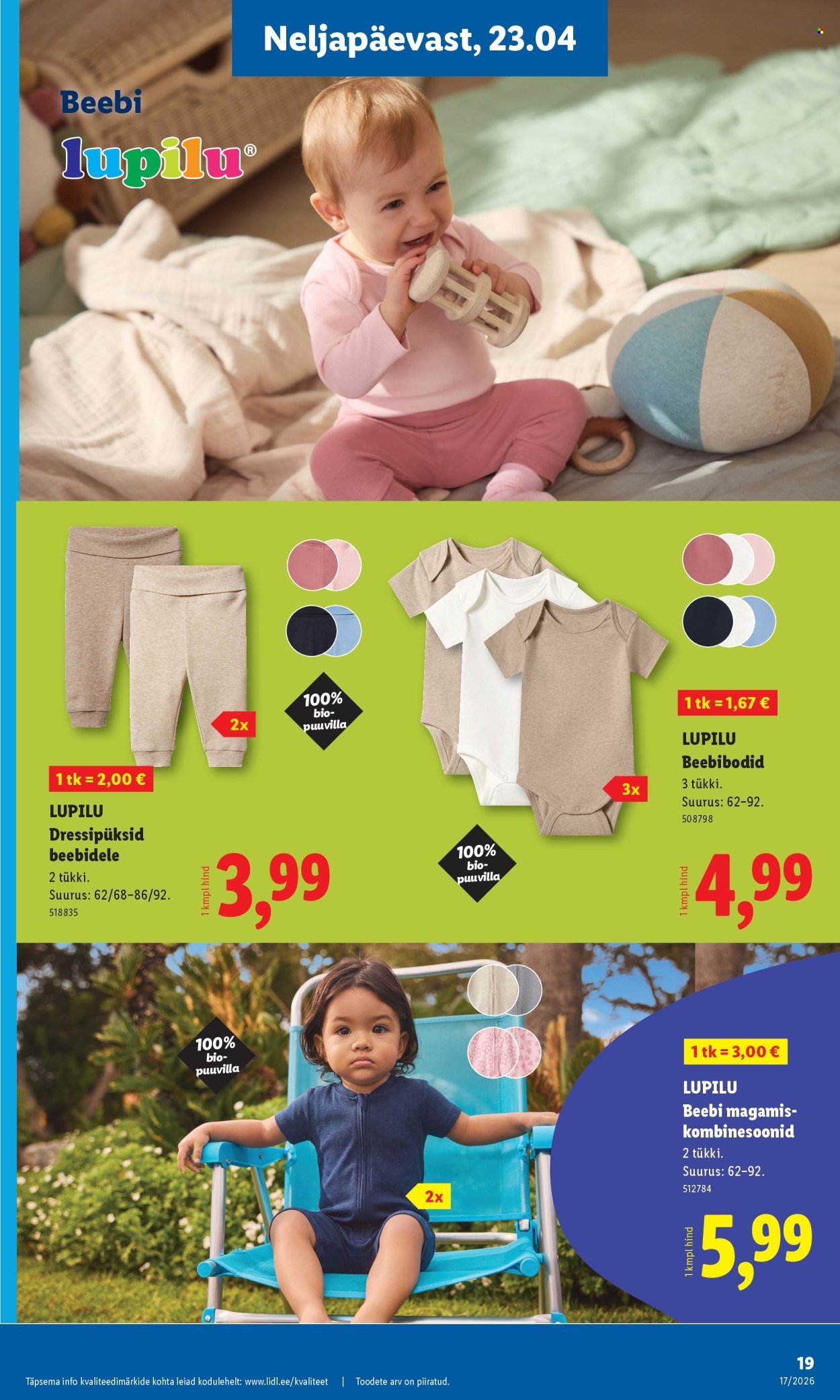 LIDL kliendileht - Tööstuskaupade pakkumised