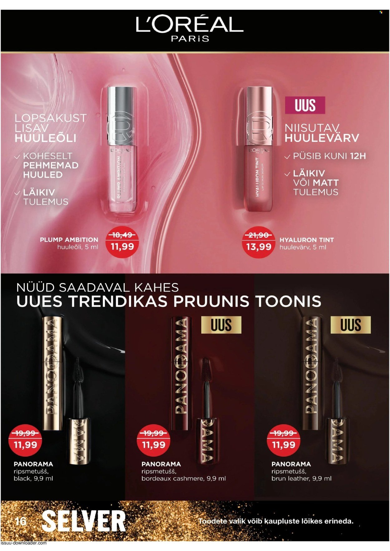 SELVER kliendileht - Selveri Ilulaat - kevad 2026