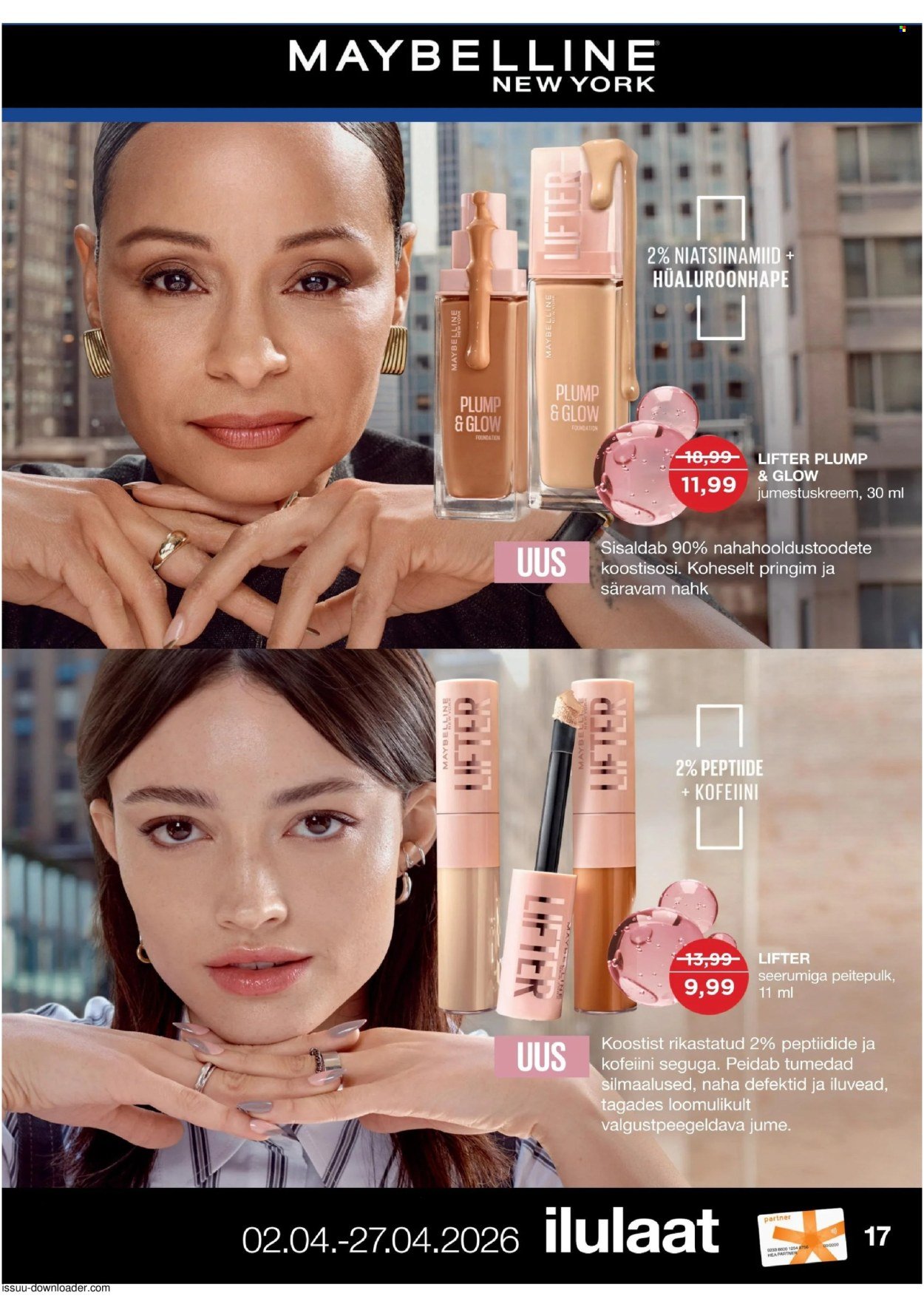 SELVER kliendileht - Selveri Ilulaat - kevad 2026