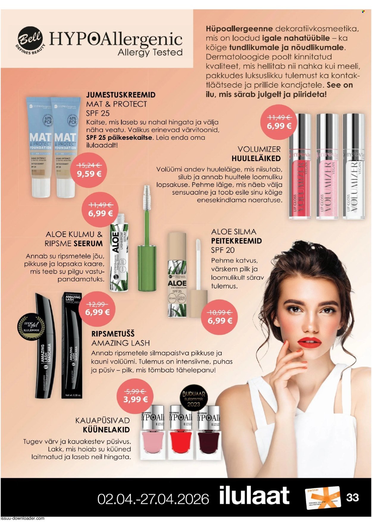 SELVER kliendileht - Selveri Ilulaat - kevad 2026