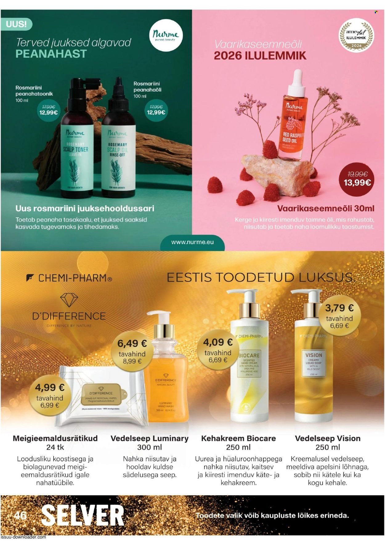 SELVER kliendileht - Selveri Ilulaat - kevad 2026