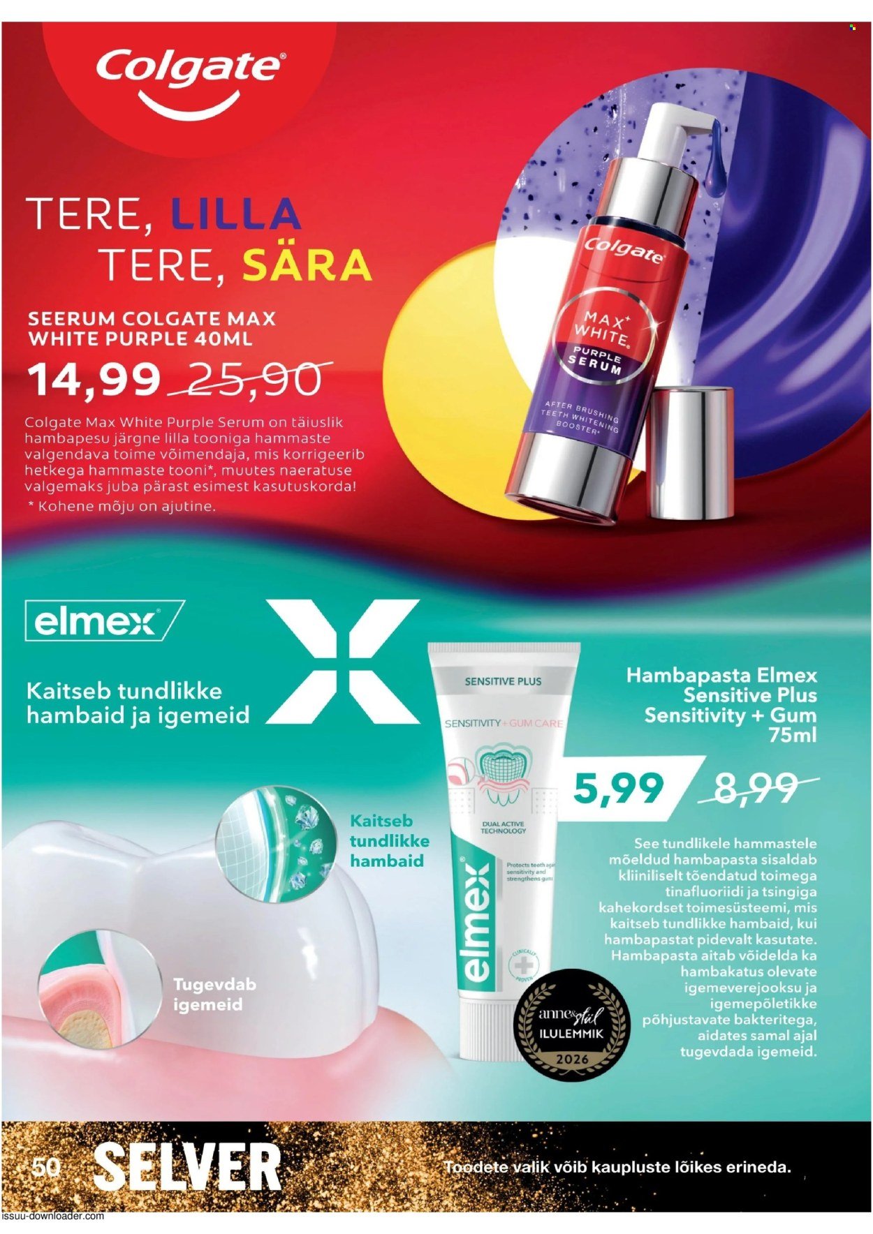 SELVER kliendileht - Selveri Ilulaat - kevad 2026