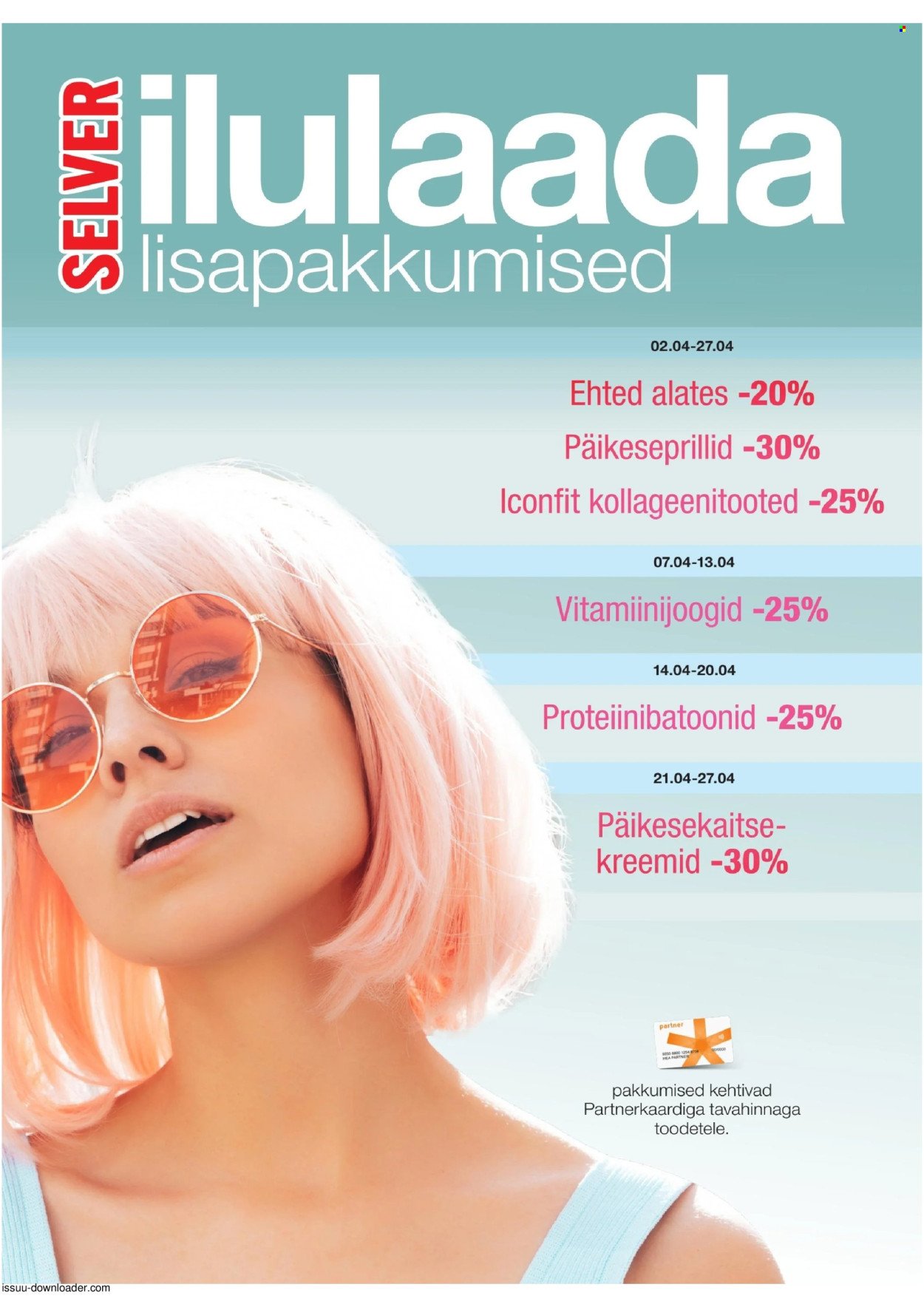 SELVER kliendileht - Selveri Ilulaat - kevad 2026