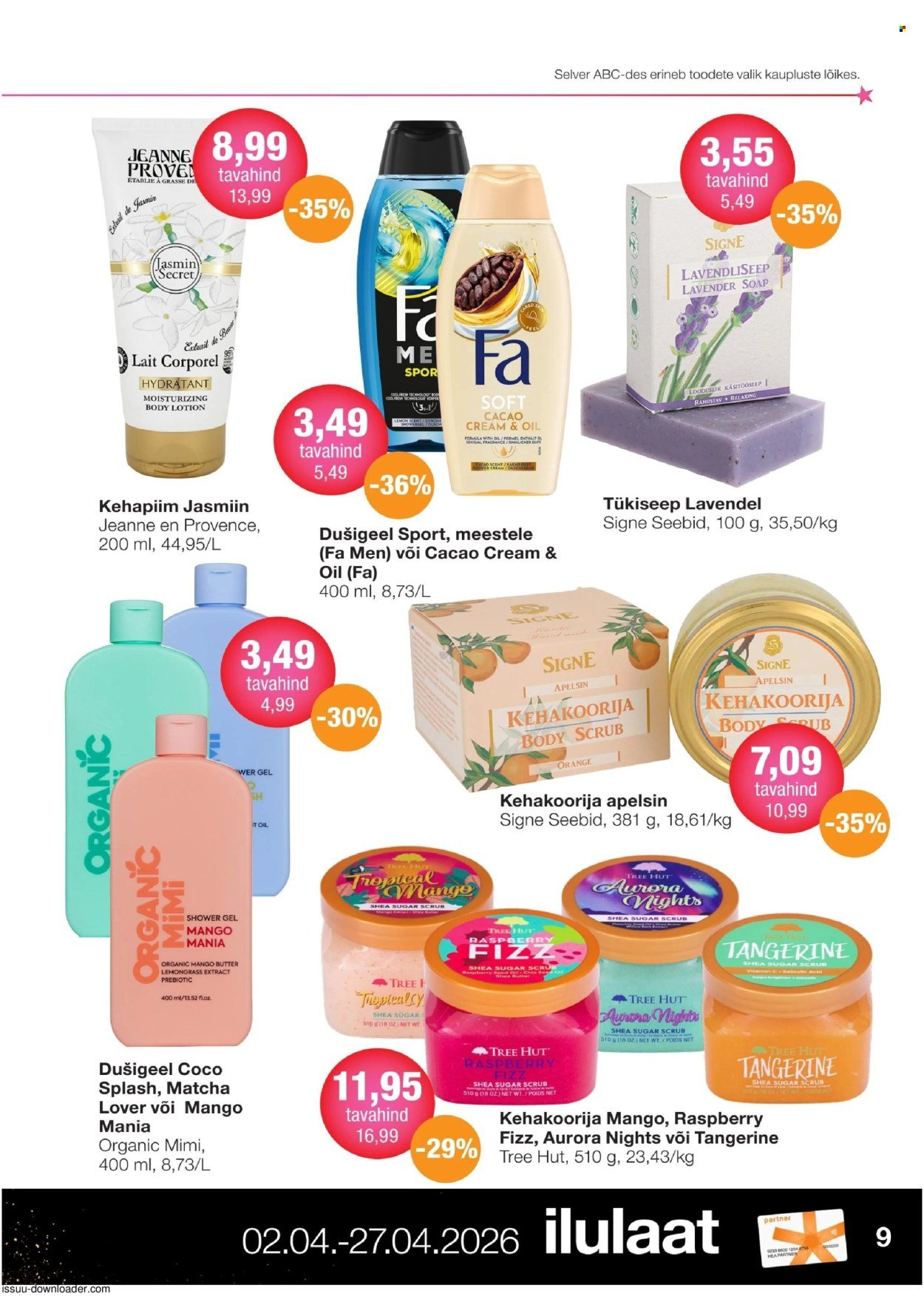 SELVER kliendileht - Selveri Ilulaat - kevad 2026