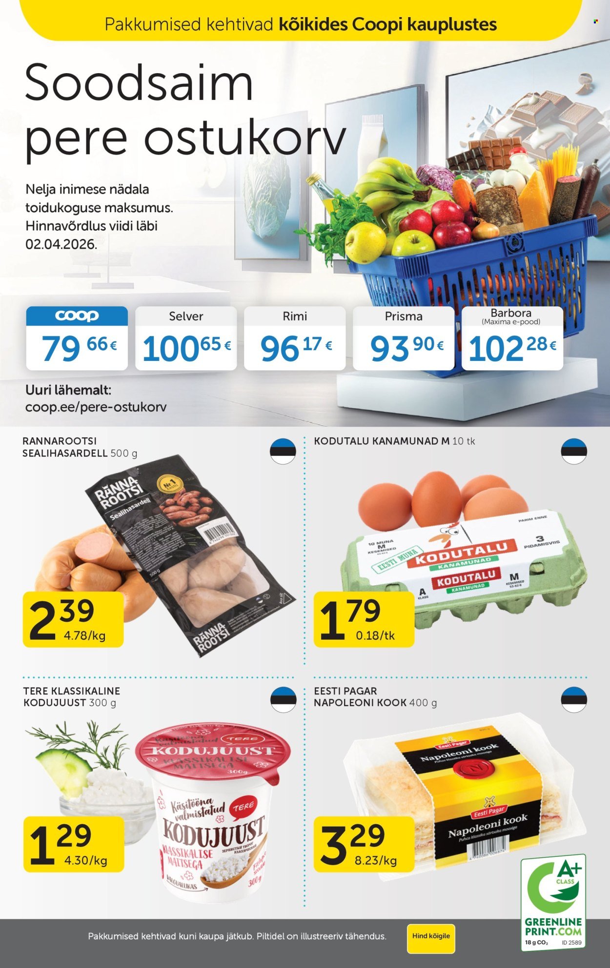 COOP kliendileht - Alates 21.04.2026