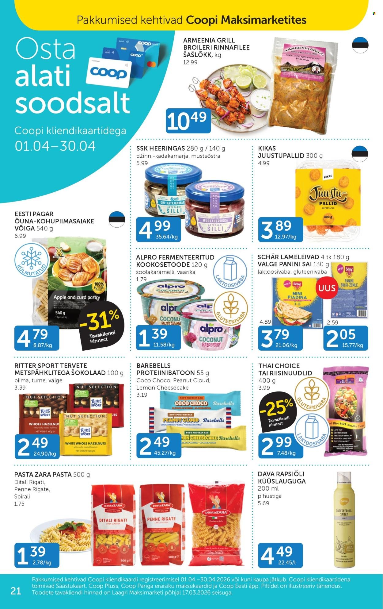 COOP kliendileht - Alates 21.04.2026