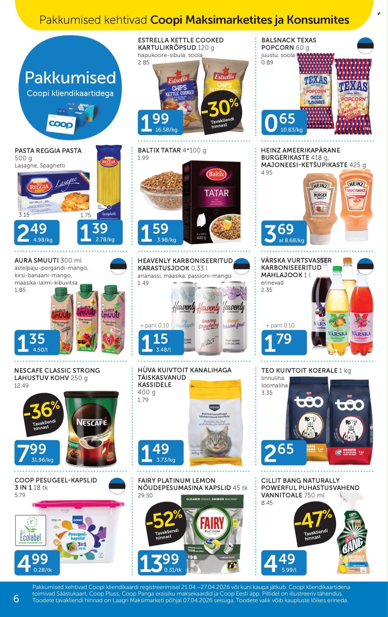 COOP kliendileht - Alates 21.04.2026