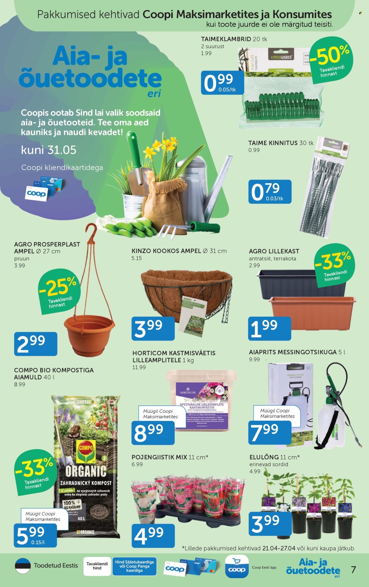 COOP kliendileht - Alates 21.04.2026