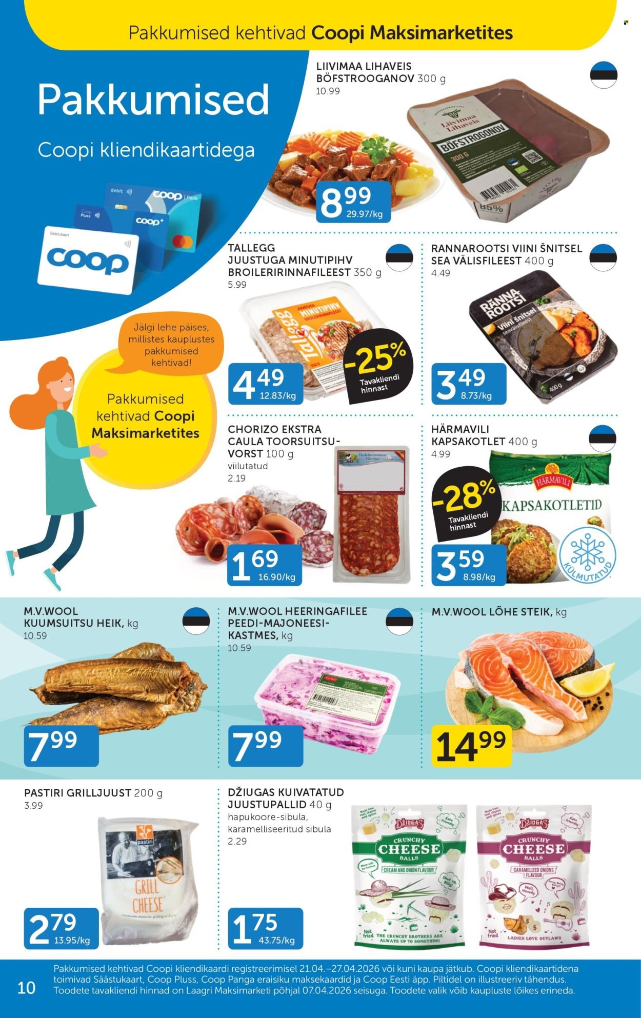 COOP kliendileht - Alates 21.04.2026