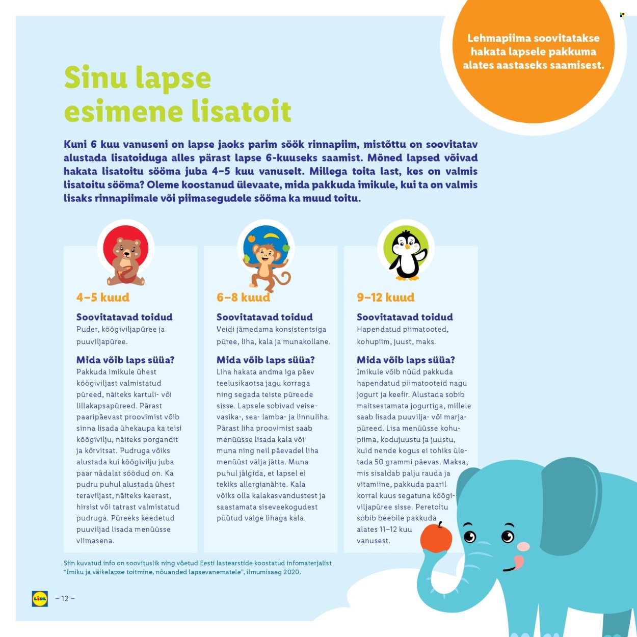 LIDL kliendileht - Lupilu