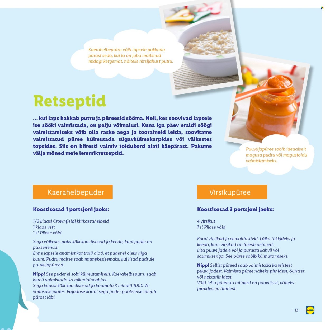 LIDL kliendileht - Lupilu