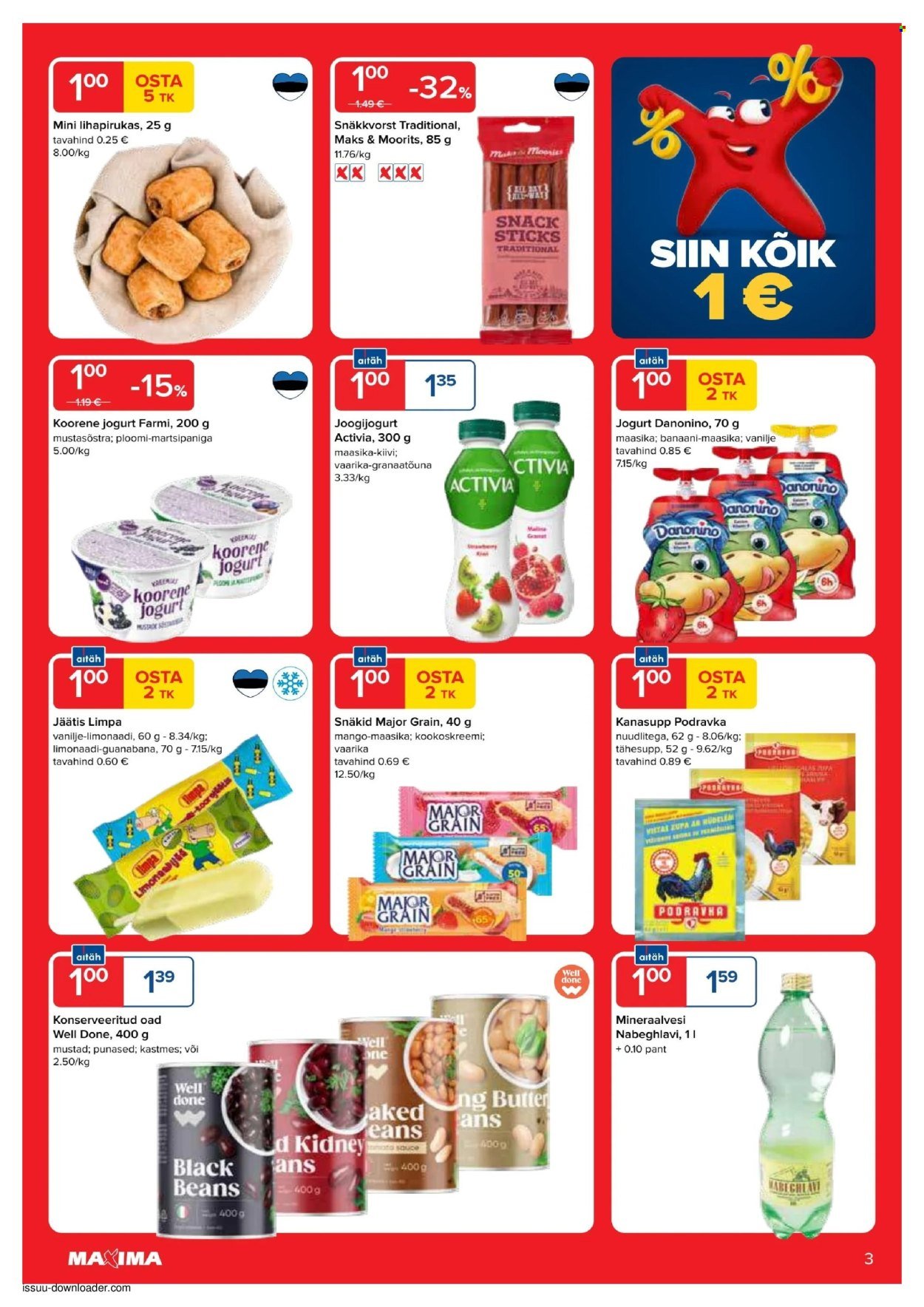 MAXIMA kliendileht - Maxima kliendileht