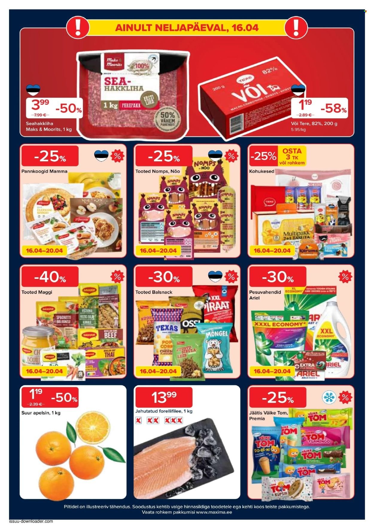 MAXIMA kliendileht - Maxima kliendileht