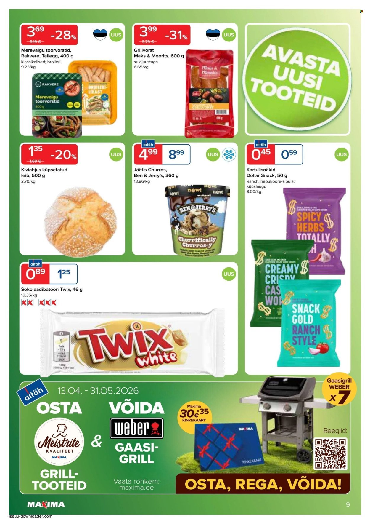 MAXIMA kliendileht - Maxima kliendileht