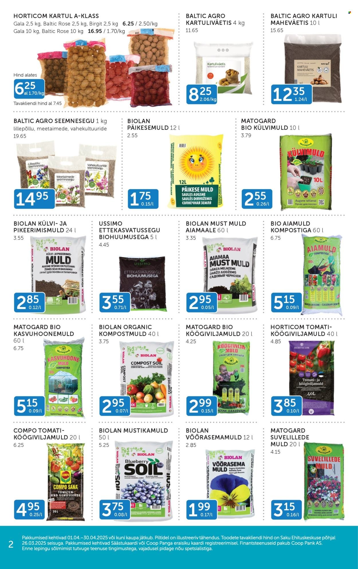 COOP kliendileht - Alates 1.04.2026