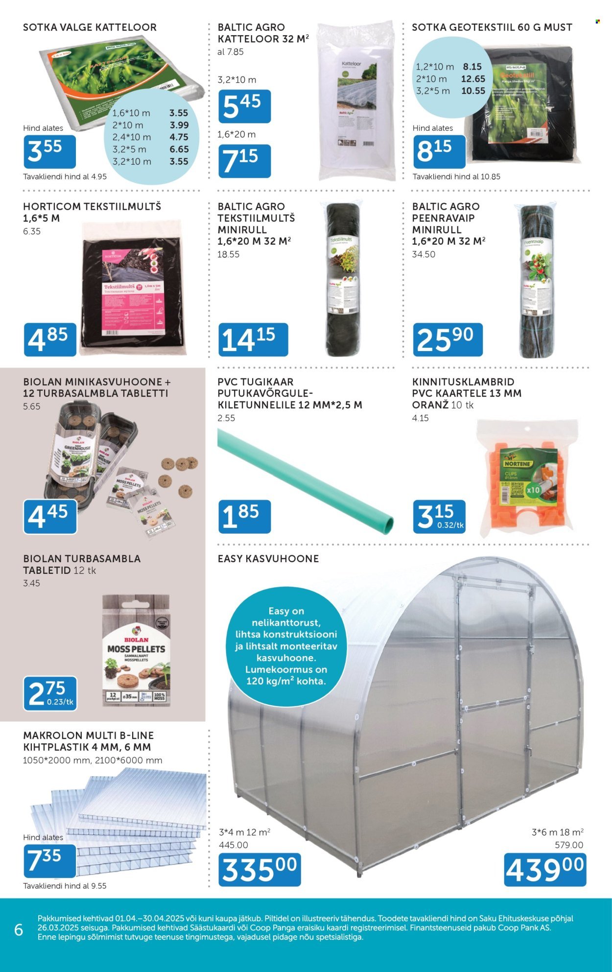 COOP kliendileht - Alates 1.04.2026