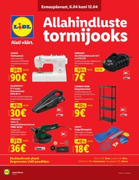 LIDL kliendileht - Allahindluste tormijooks