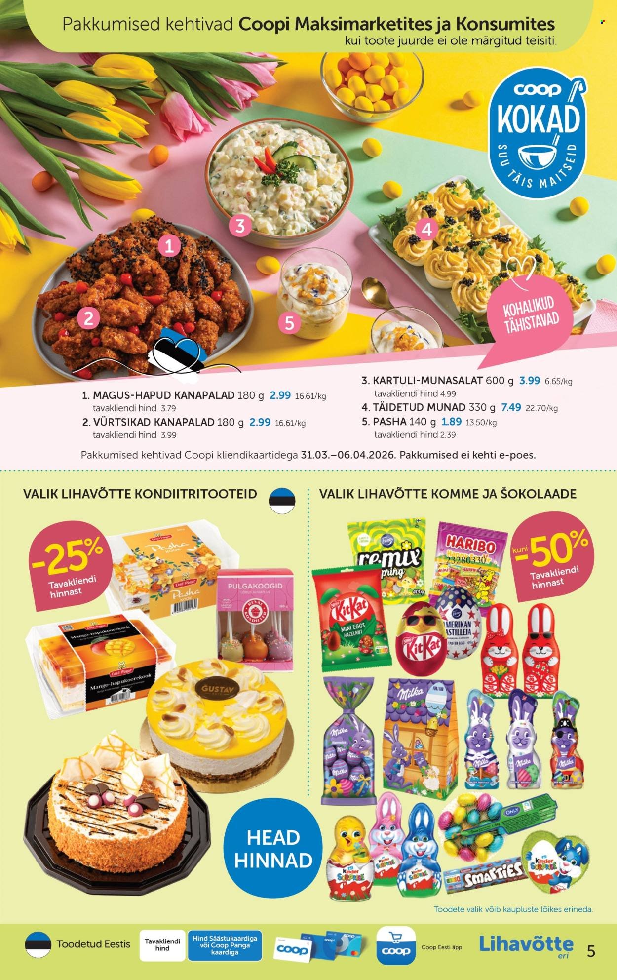 COOP kliendileht - Alates 31.03.2026