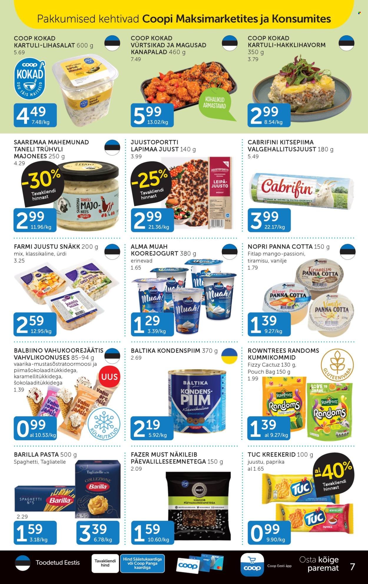 COOP kliendileht - Alates 31.03.2026