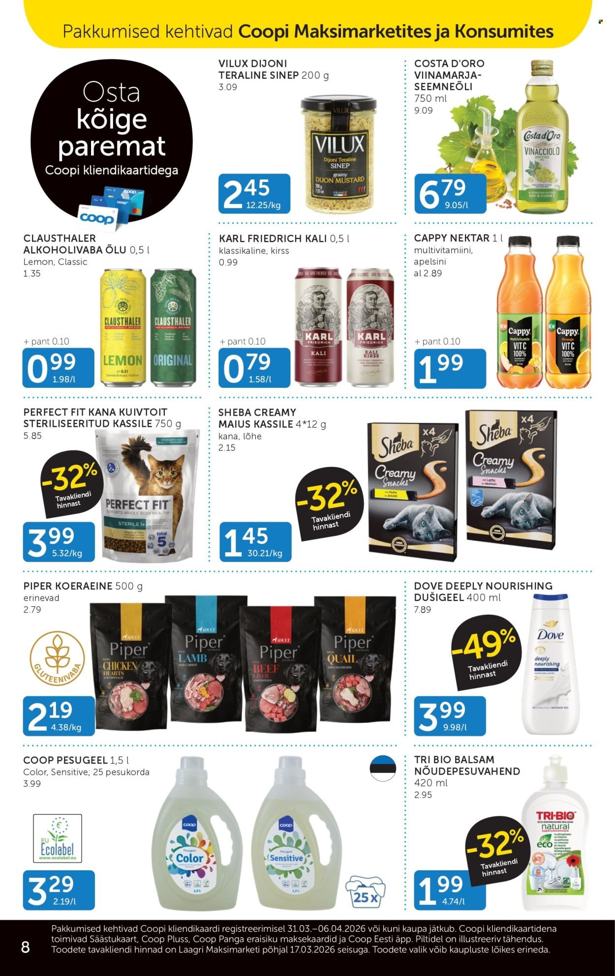 COOP kliendileht - Alates 31.03.2026