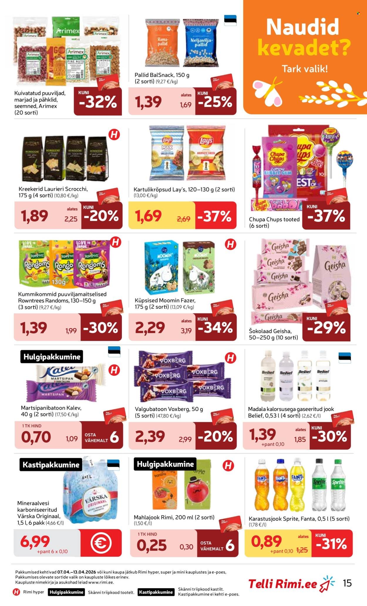 RIMI kliendileht - Kliendileht