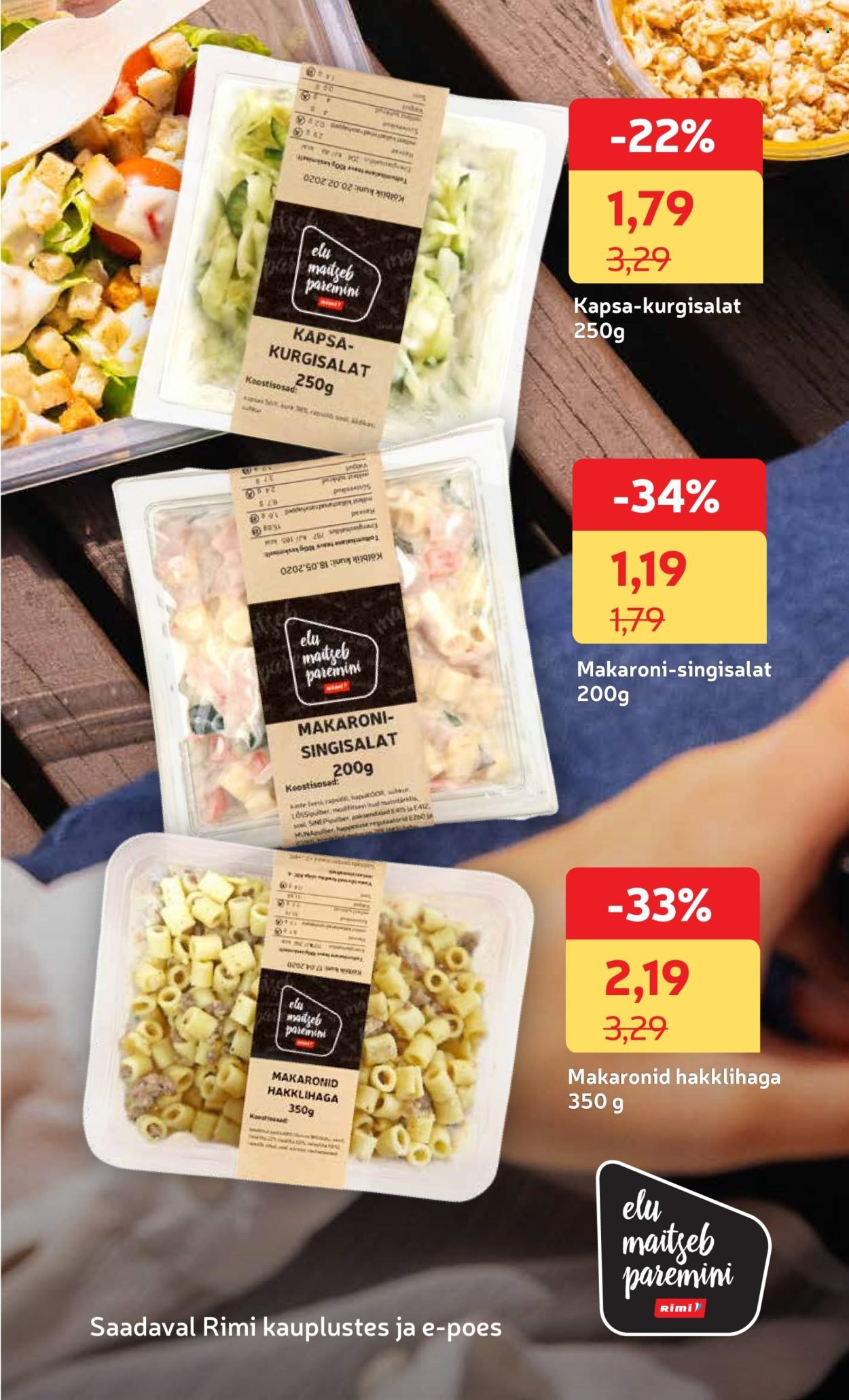 RIMI kliendileht - Kliendileht