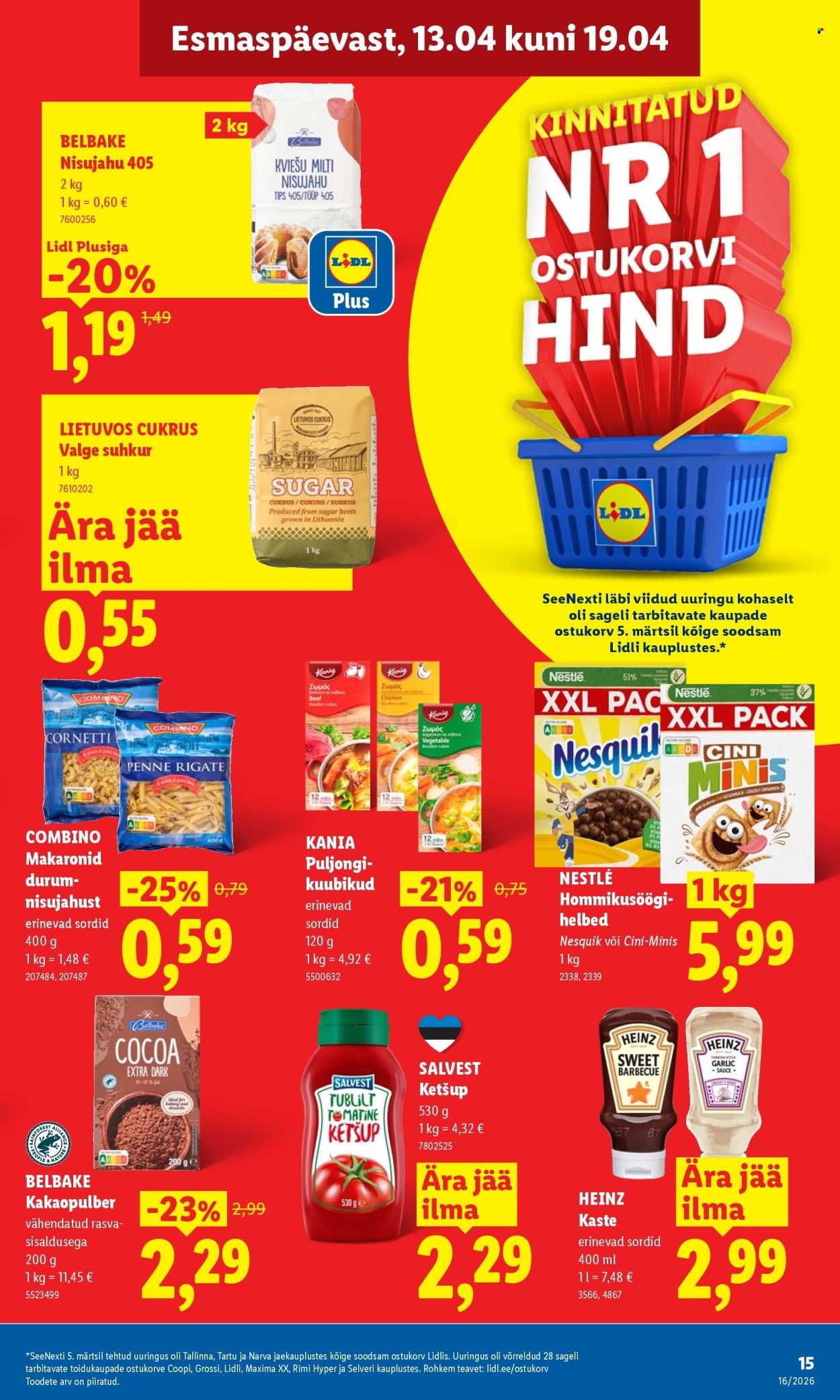LIDL kliendileht - Kliendileht