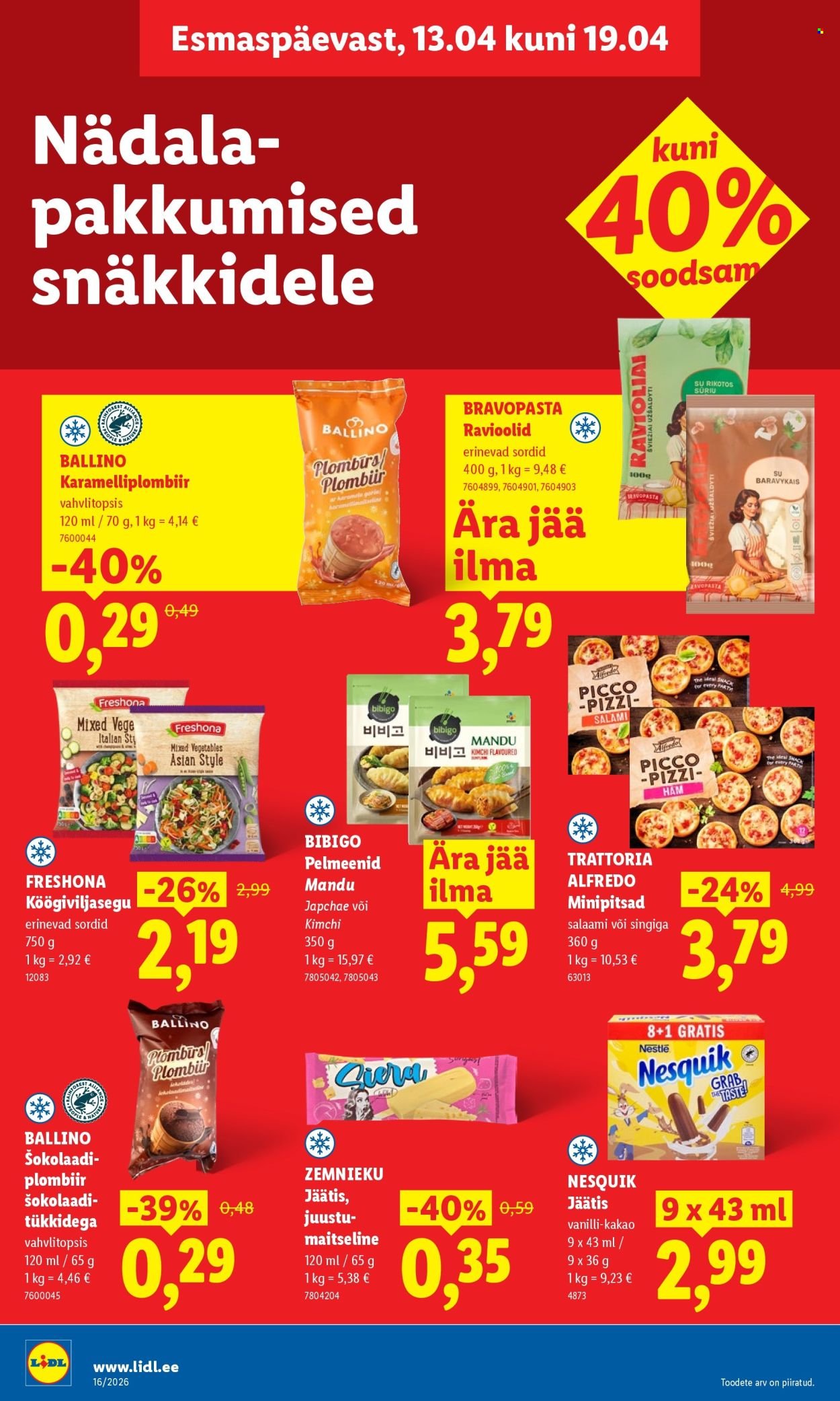 LIDL kliendileht - Kliendileht