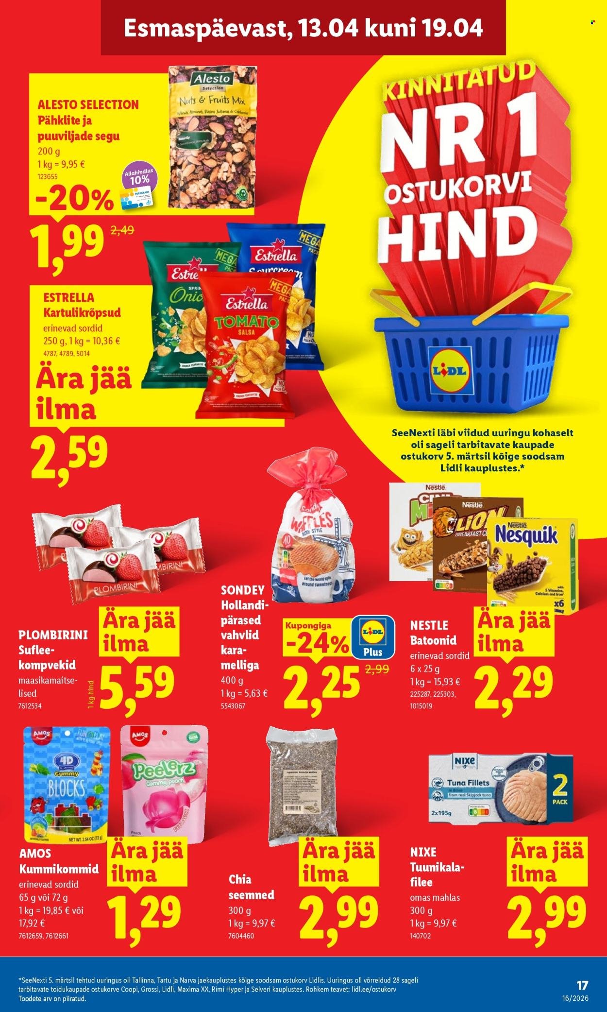 LIDL kliendileht - Kliendileht