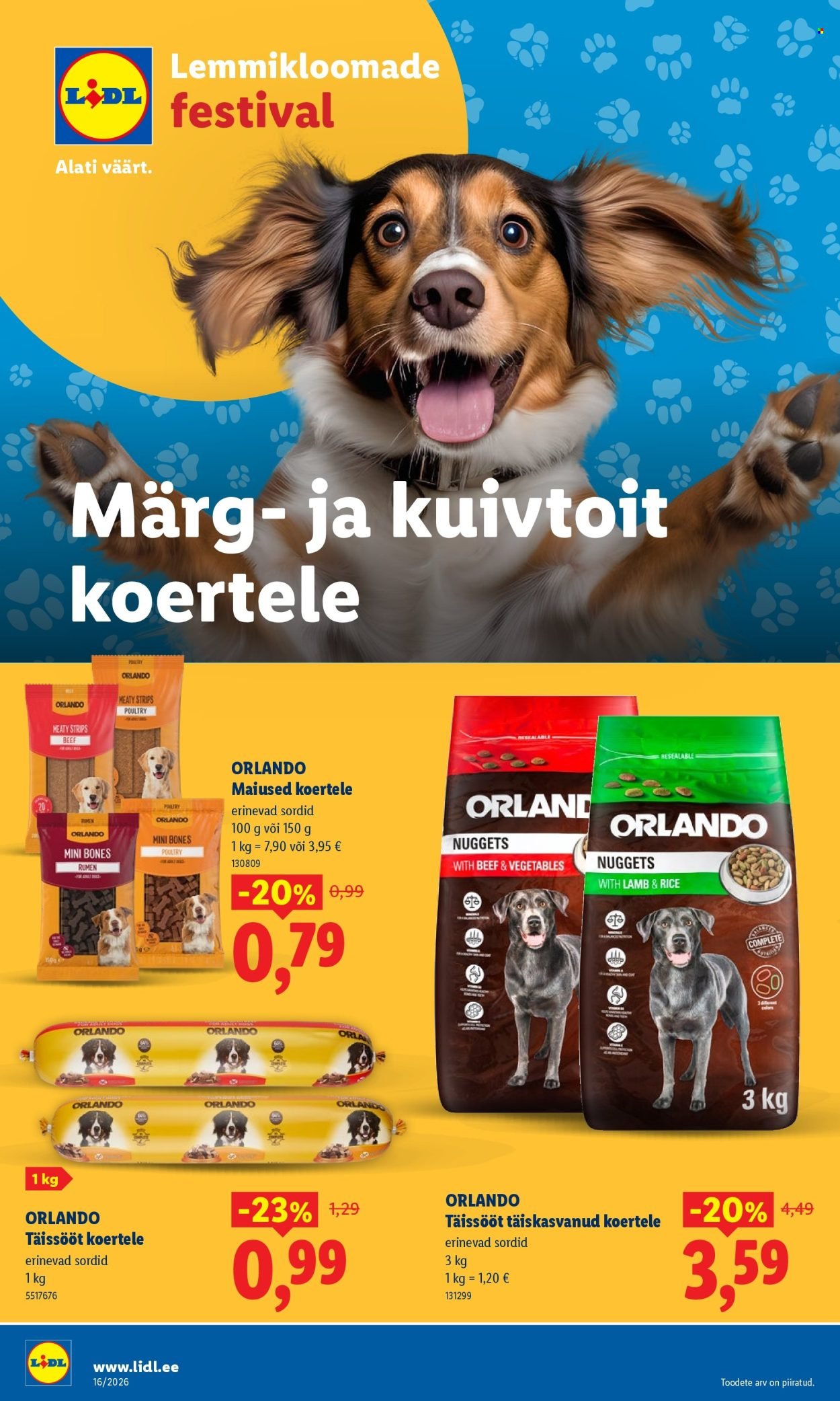 LIDL kliendileht - Kliendileht