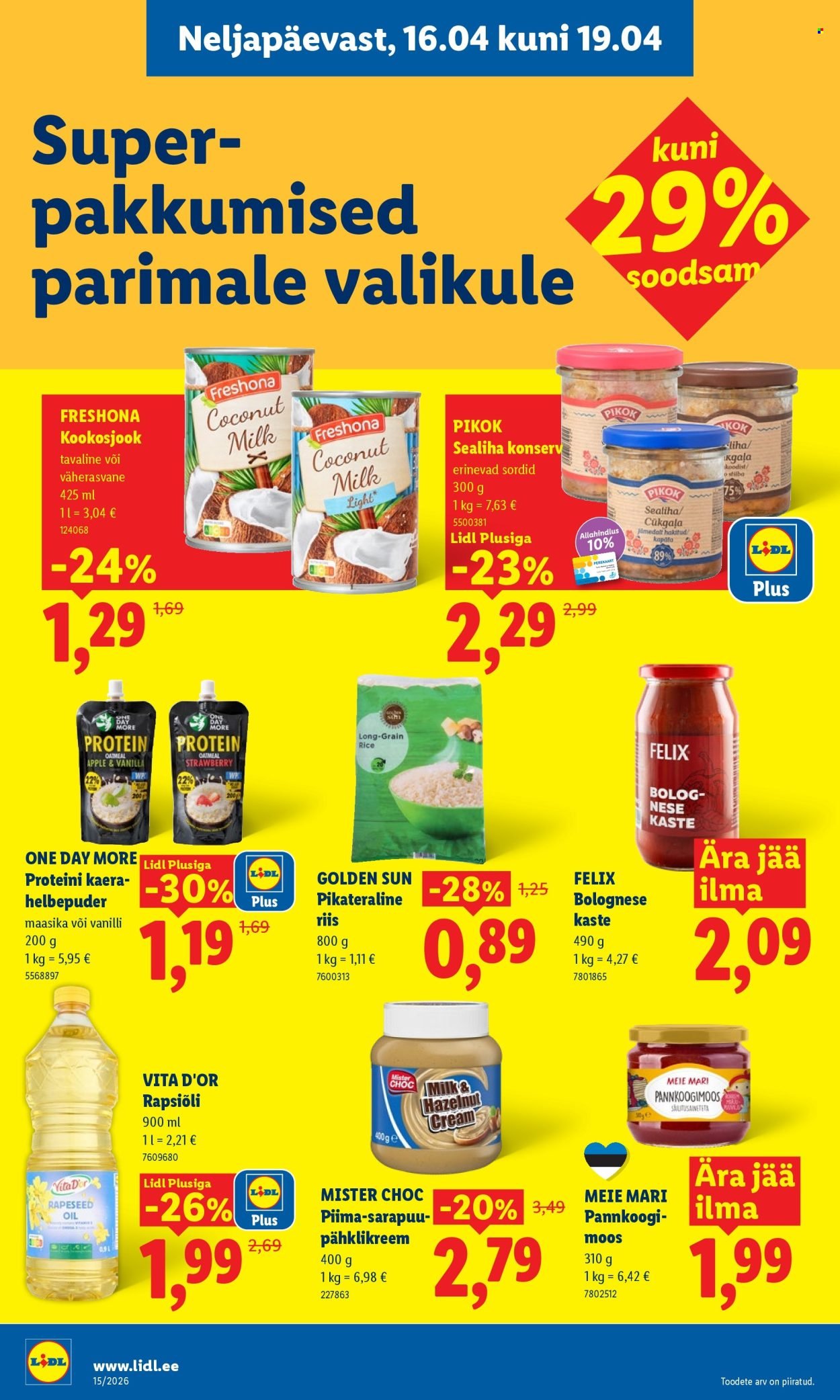 LIDL kliendileht - Kliendileht