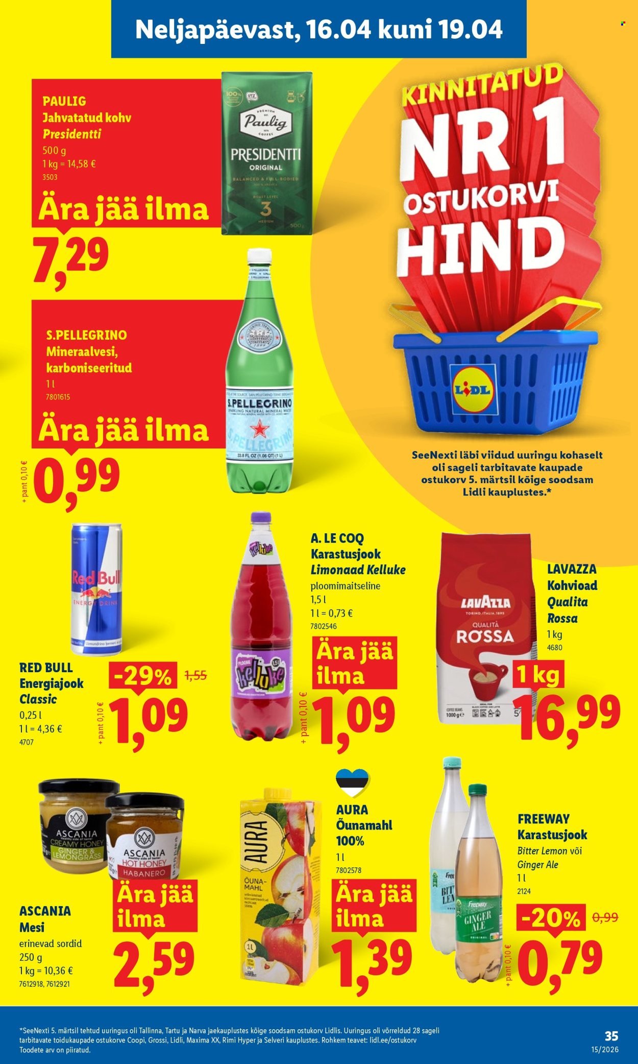 LIDL kliendileht - Kliendileht