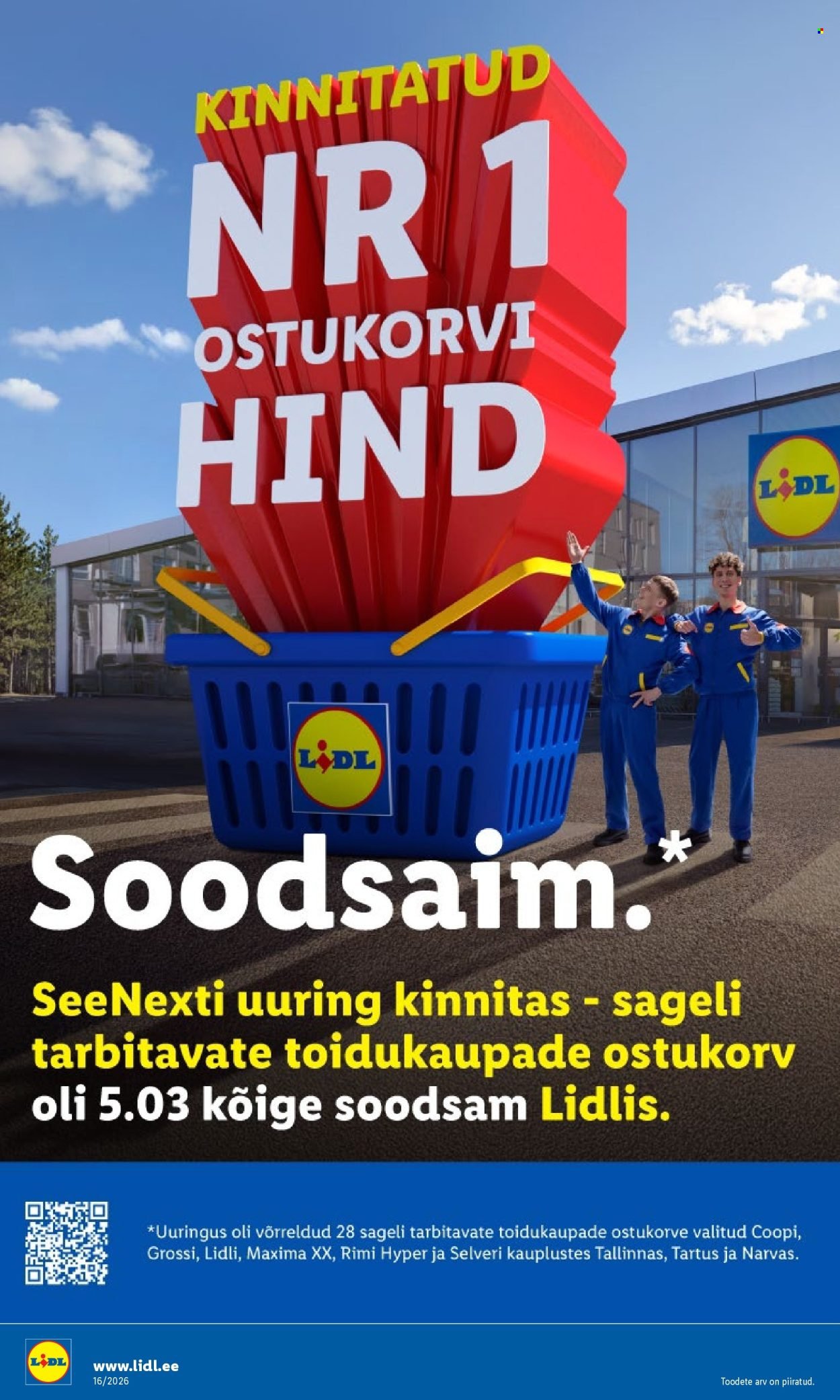 LIDL kliendileht - Kliendileht