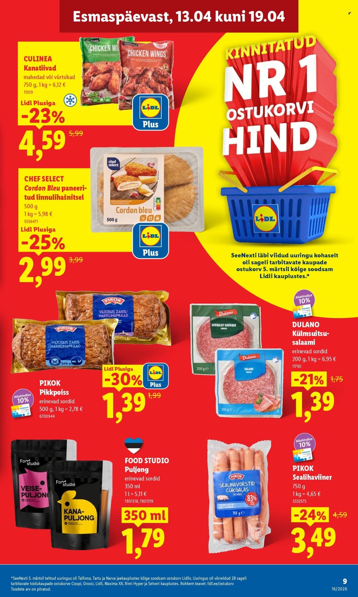 LIDL kliendileht - Kliendileht