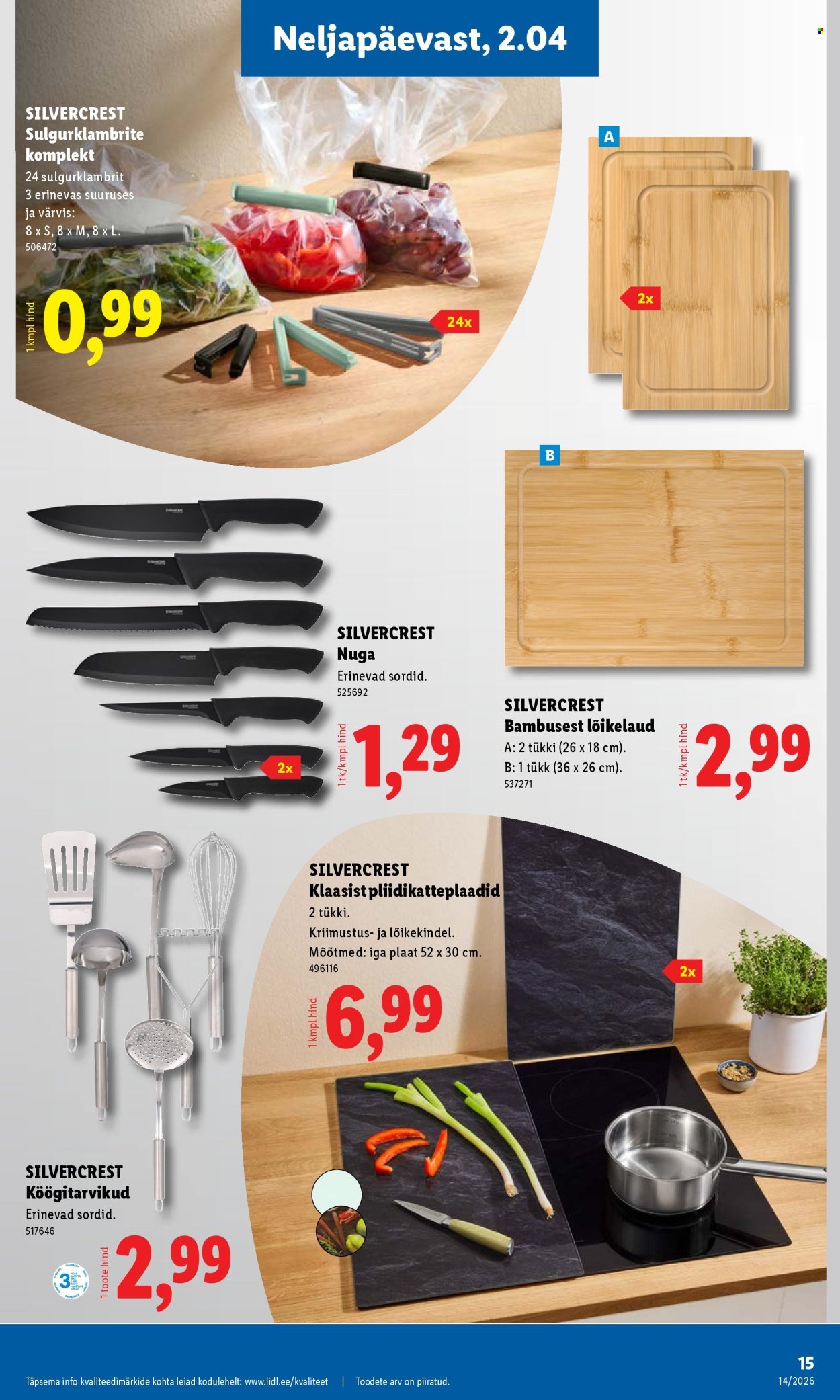 LIDL kliendileht - Tööstuskaupade pakkumised