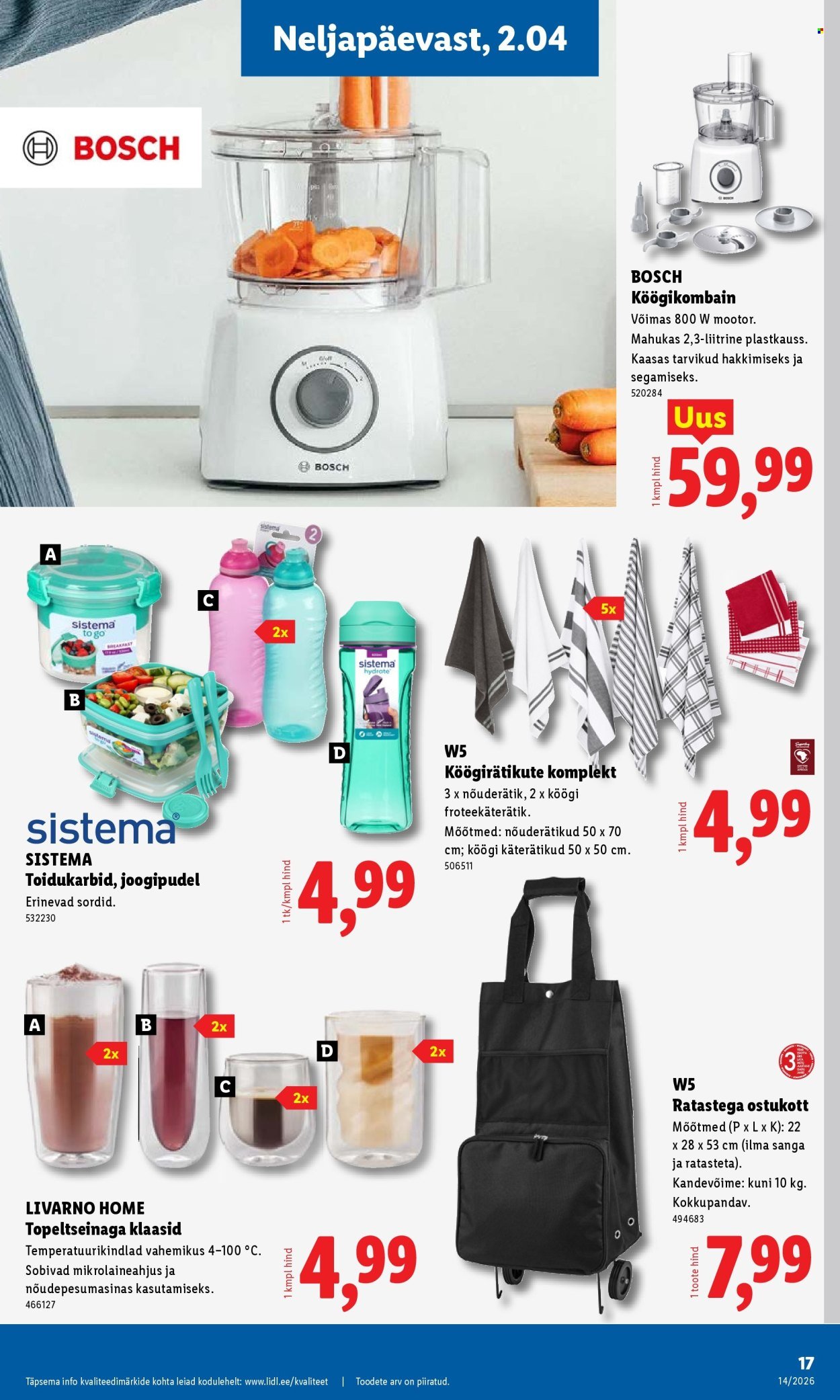 LIDL kliendileht - Tööstuskaupade pakkumised