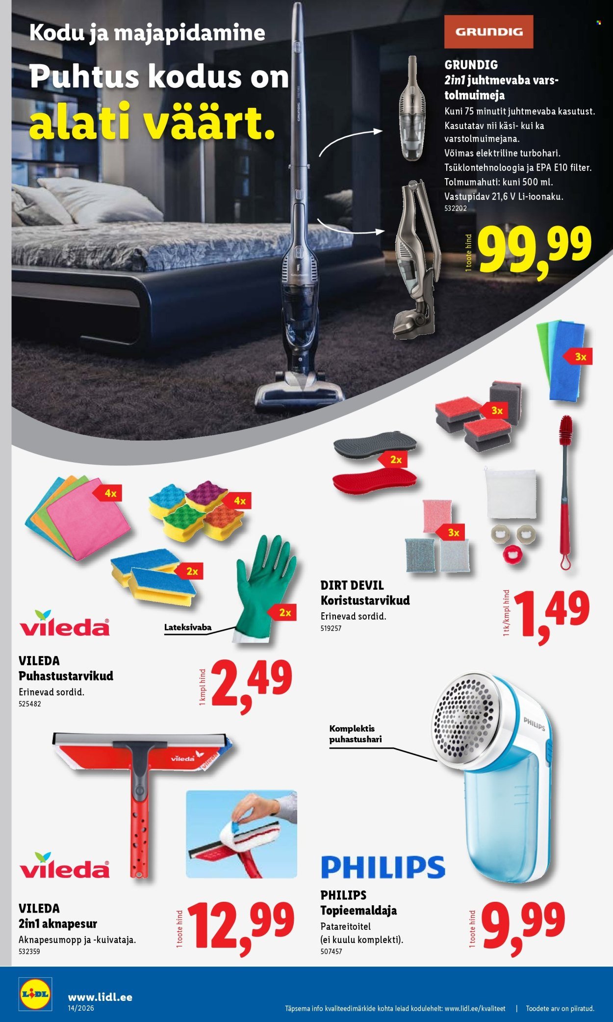 LIDL kliendileht - Tööstuskaupade pakkumised