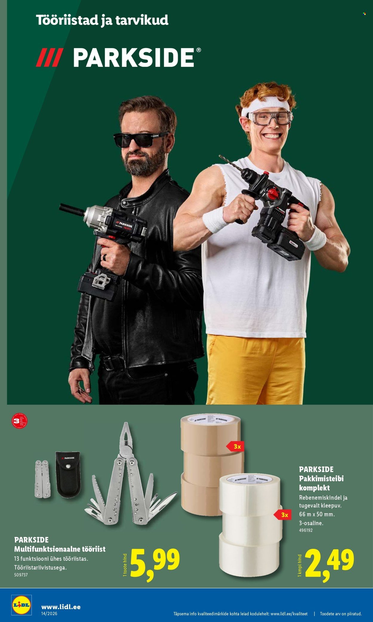 LIDL kliendileht - Tööstuskaupade pakkumised